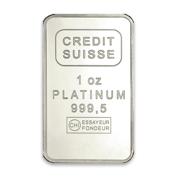 Credit Suisse Platinum Bars