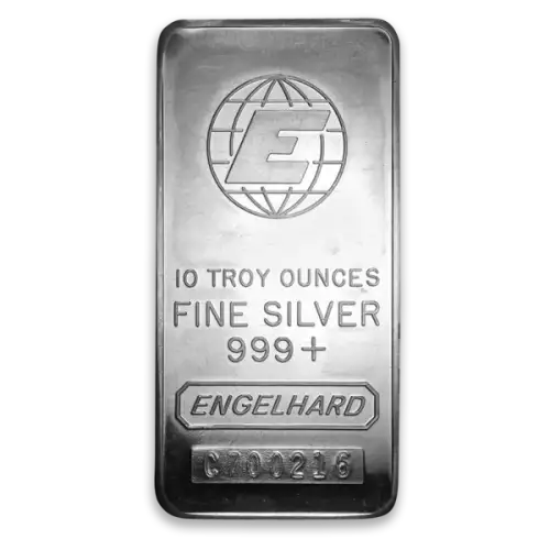 10oz Engelhard Silver Bar