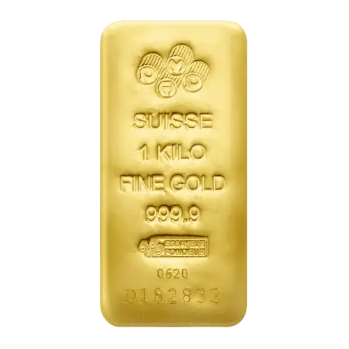 1kg PAMP Gold Bar - Cast (2)