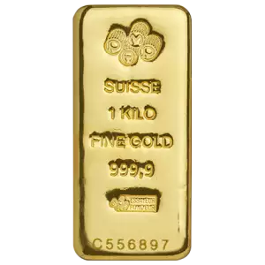 1kg PAMP Gold Bar - Cast (2)