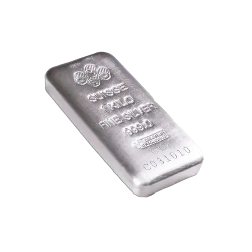1kg PAMP Silver Bar (2)
