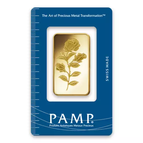 1oz PAMP Gold Bar - Rosa (3)