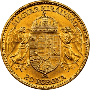 20 Korona Hungarian Empire Gold Coin (2)