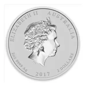 2017 2oz Australian Perth Mint Silver Lunar II: Year of the Rooster (2)