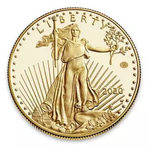 2020 1oz American Gold Eagle End of WWII 75th Anniversary Proof Coin (2)