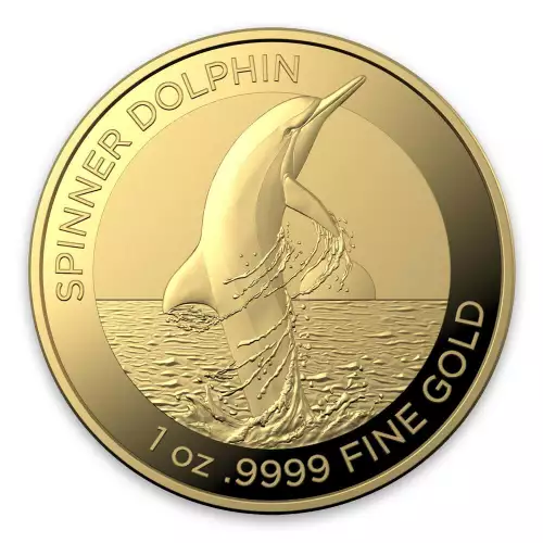 2020 1oz Spinner Dolphin Gold Coin (2)