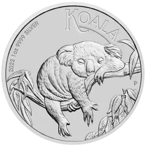 2022 1oz Australian Perth Mint Silver Koala (2)