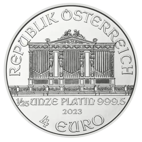 2023 1/25oz Austrian Platinum Philharmonic (2)