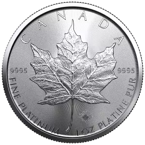 2023 1oz Canadian Platinum Maple Leaf (2)