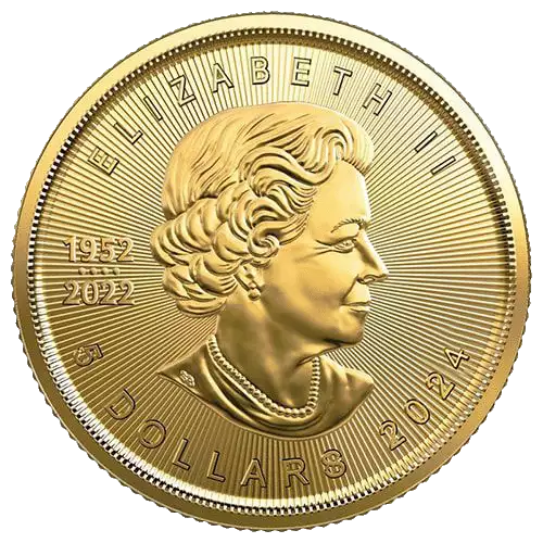 2024 1/10oz Canadian Gold Maple Leaf (2)