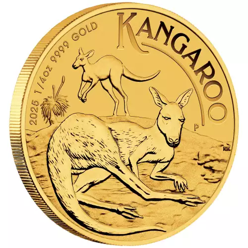 2025 1/4oz Australian Perth Mint Gold Kangaroo (3)