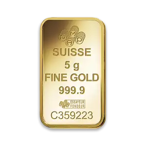 5g PAMP Gold Bar - Fortuna