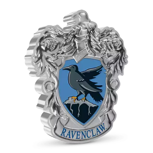 HARRY POTTER- 2021 1oz Ravenclaw Crest Silver Coin (2)