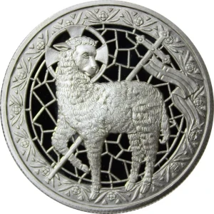 1 oz Silver Round Lamb of God (4)