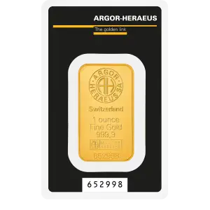 1oz Argor-Heraeus Gold Bar (2)